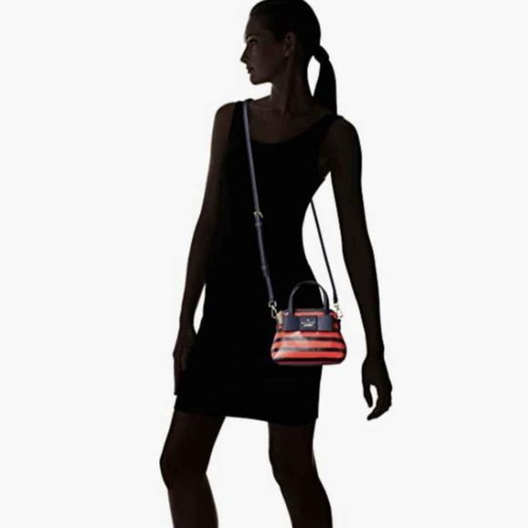 Kate spade Julia Street Stripe Mini Maise Bag - Picture 2 of 9